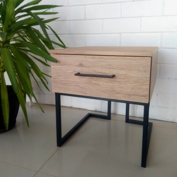 Тумба прикроватная в стиле Лофт «Alda»