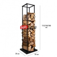 Вертикальная дровница "Ingrid" в стиле Loft Вертикальная дровница "Ingrid" в стиле Loft