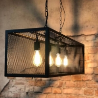 Подвесная люстра Loft «Mesh Cube» Подвесная люстра Loft «Mesh Cube»